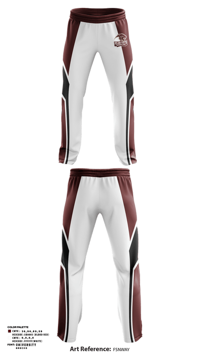 Pelion Youth Wrestling 41719734 Sweatpants - 2