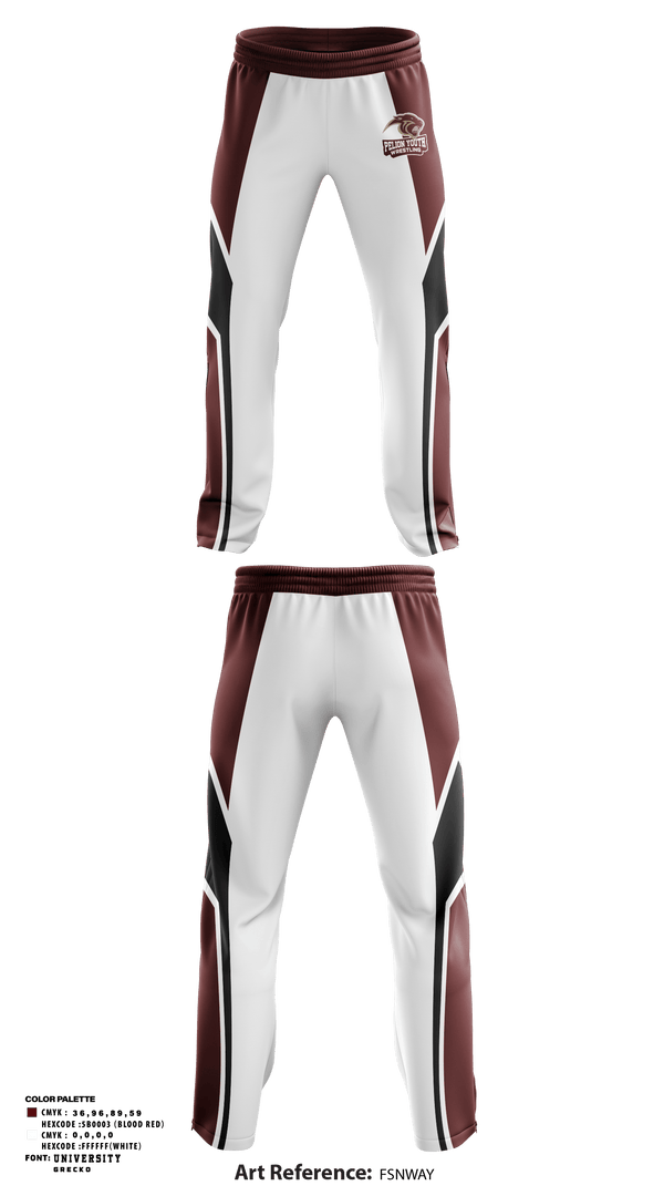 Sweatpants, Pelion Youth Wrestling, Wrestling, Teamtime, Team time, sublimation, custom sports apparel, team uniforms, spirit wear, spiritwear, sports uniforms, custom shirts, team store, custom team store, fundraiser sports, apparel fundraiser