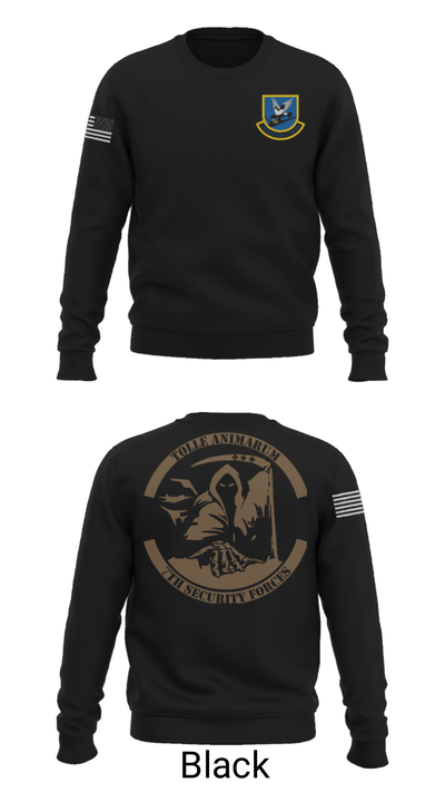 7th Security Forces 36998584 Crew Neck Sweatshirt - 48