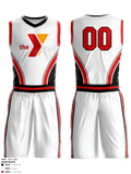 YMCA of Greater Louisville Youth Sports 46838462 Basketball Uniform - 3