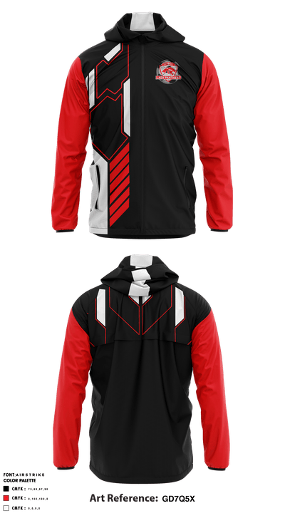 Cabot High School Soccer 76698724 Windbreaker - 2