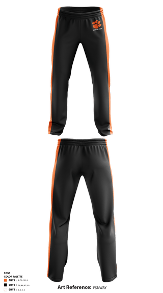 Sweatpants, Biddeford Tigers, , Teamtime, Team time, sublimation, custom sports apparel, team uniforms, spirit wear, spiritwear, sports uniforms, custom shirts, team store, custom team store, fundraiser sports, apparel fundraiser