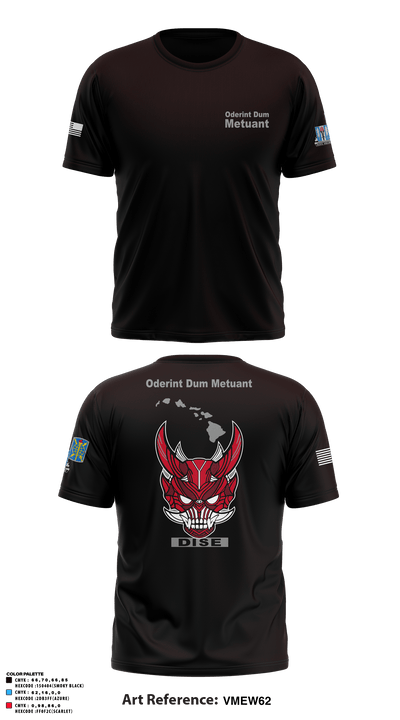 205th MI BN DISE 96750287 Short Sleeve Performance Shirt - 1