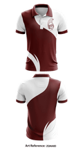 Boardman High School Cheer 61432760 Short Sleeve Performance Polo - 1