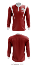 Okanogan High School Cheer 9964188 Quarter Zip Jacket - 1