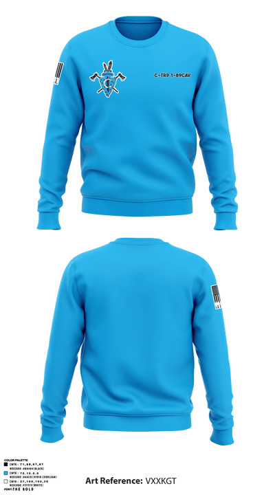 C-TRP 1-89cav 8122558 Crew Neck Sweatshirt - 2
