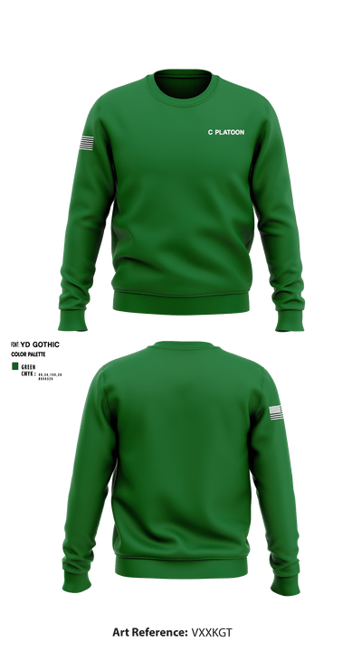 C Platoon 82384902 Crew Neck Sweatshirt - 1