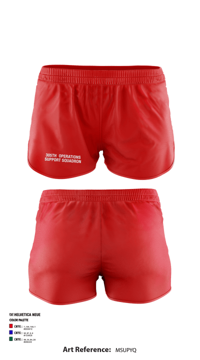 305th  Operations Support Squadron 52464357 Ranger Panties - 1