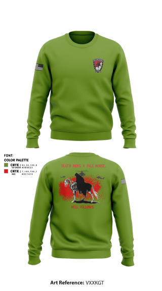 Crew Neck Sweatshirt, , Army, Teamtime, Team time, sublimation, custom sports apparel, team uniforms, spirit wear, spiritwear, sports uniforms, custom shirts, team store, custom team store, fundraiser sports, apparel fundraiser
