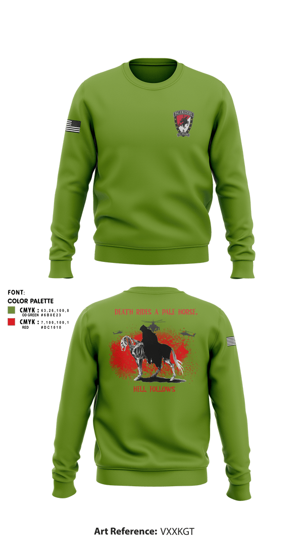 Crew Neck Sweatshirt, , Army, Teamtime, Team time, sublimation, custom sports apparel, team uniforms, spirit wear, spiritwear, sports uniforms, custom shirts, team store, custom team store, fundraiser sports, apparel fundraiser