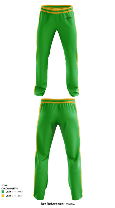 Roosevelt High School Water Polo 65759665 Sweatpants - 3