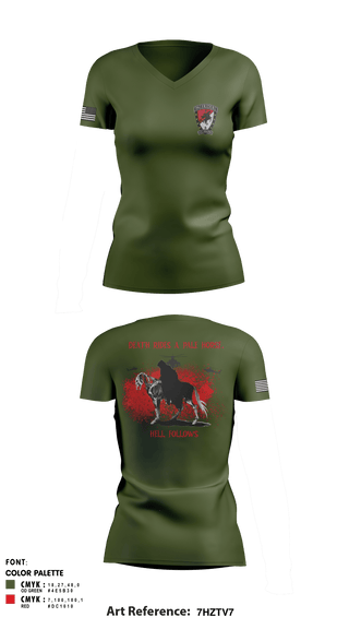 Women's Short Sleeve Vneck Shirt, , Army, Teamtime, Team time, sublimation, custom sports apparel, team uniforms, spirit wear, spiritwear, sports uniforms, custom shirts, team store, custom team store, fundraiser sports, apparel fundraiser