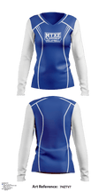 Mtxe Juniors Volleyball Club 28277576 Women's Long Sleeve V-neck Shirt - 1