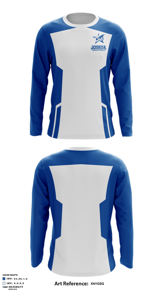 Long Sleeve Performance Shirt, Joshua Volleyball, Women's Volleyball, Teamtime, Team time, sublimation, custom sports apparel, team uniforms, spirit wear, spiritwear, sports uniforms, custom shirts, team store, custom team store, fundraiser sports, apparel fundraiser