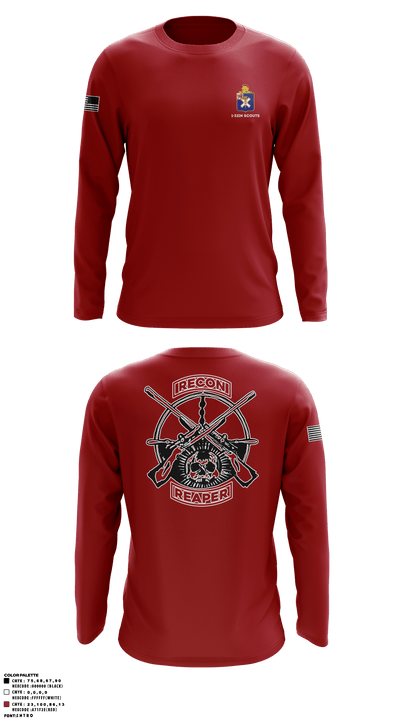 1-32IN Scouts 39715808 Long Sleeve Performance Shirt - 3
