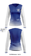 Sandra Day O'Connor High School Golf 49969531 Women's Long Sleeve V-neck Shirt - 1
