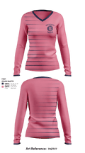 East Grand Rapids High School Water Polo 3670139 Women's Long Sleeve V-neck Shirt - 9