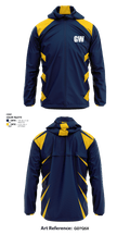 George Washington track and field 9961451 Windbreaker - 6