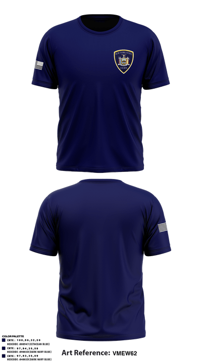 NYS Courts 10687750 Short Sleeve Performance Shirt - 1