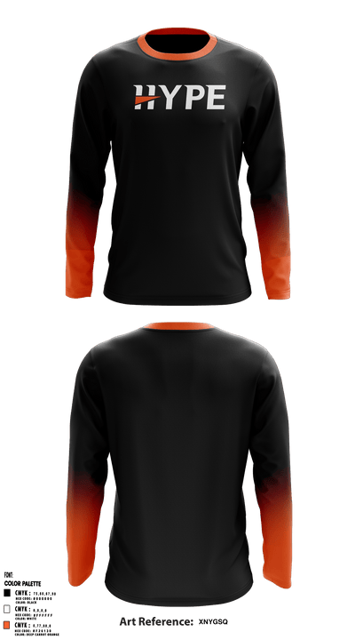Hype Socks 89503025 Long Sleeve Performance Shirt - 4