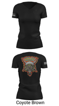 18th Ordnance Company EOD 8486026 Women's Short Sleeve V-neck Shirt - 41