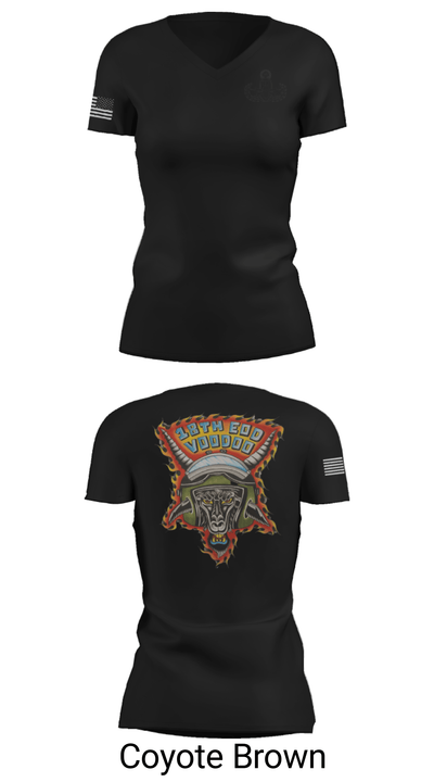 18th Ordnance Company EOD 8486026 Women's Short Sleeve V-neck Shirt - 41