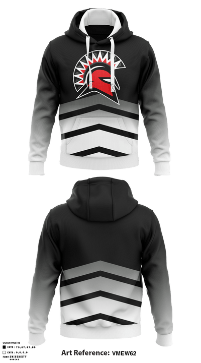 River Valley Middle School Volleyball 14447078 Hoodie - 1