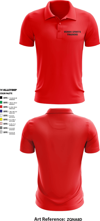Short Sleeve Performance Polo, Venom Sports Training, Men's Basketball, Teamtime, Team time, sublimation, custom sports apparel, team uniforms, spirit wear, spiritwear, sports uniforms, custom shirts, team store, custom team store, fundraiser sports, apparel fundraiser