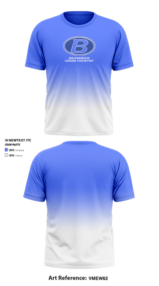 Short Sleeve Performance Shirt, Brunswick High School Cross Country, Cross Country, Teamtime, Team time, sublimation, custom sports apparel, team uniforms, spirit wear, spiritwear, sports uniforms, custom shirts, team store, custom team store, fundraiser sports, apparel fundraiser