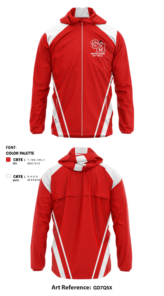 Windbreaker, Santa Maria High School Softball, Softball, Teamtime, Team time, sublimation, custom sports apparel, team uniforms, spirit wear, spiritwear, sports uniforms, custom shirts, team store, custom team store, fundraiser sports, apparel fundraiser