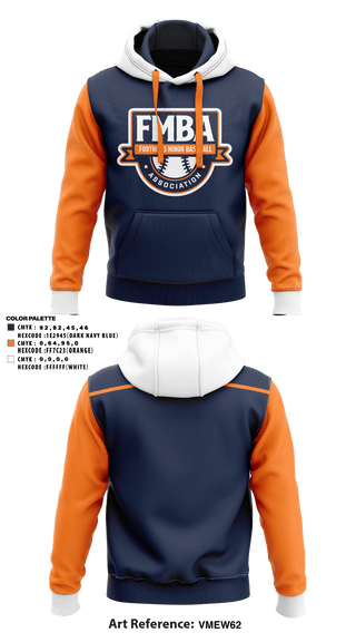 Hoodie, Foothills Minor Ball Association, Baseball, Teamtime, Team time, sublimation, custom sports apparel, team uniforms, spirit wear, spiritwear, sports uniforms, custom shirts, team store, custom team store, fundraiser sports, apparel fundraiser
