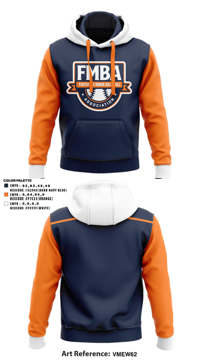 Foothills Minor Ball Association 78856127 Hoodie - 2