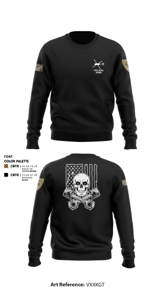 Crew Neck Sweatshirt, , National Guard, Teamtime, Team time, sublimation, custom sports apparel, team uniforms, spirit wear, spiritwear, sports uniforms, custom shirts, team store, custom team store, fundraiser sports, apparel fundraiser