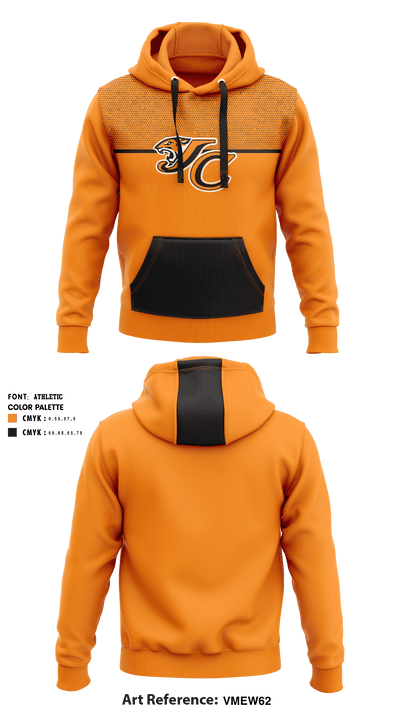 Jackson Center High School Soccer 76074207 Hoodie - 1