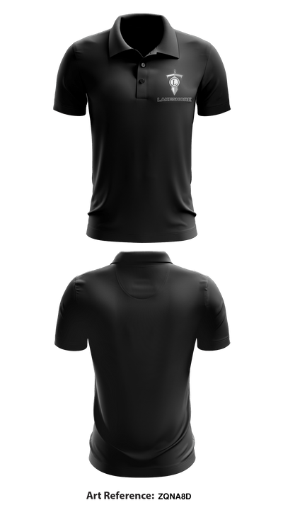 Lakeshore track & field 30890336 Short Sleeve Performance Polo - 4
