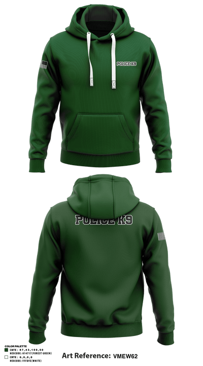 Police K9 35090090 Hoodie - 1