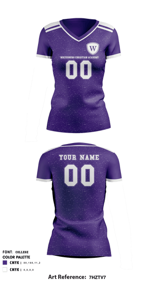 Women's Short Sleeve Vneck Shirt, Whitesburg Christian Academy Women's Volleyball, Women's Volleyball, Teamtime, Team time, sublimation, custom sports apparel, team uniforms, spirit wear, spiritwear, sports uniforms, custom shirts, team store, custom team store, fundraiser sports, apparel fundraiser