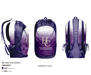 Gear Bag, Harding County High School Cross Country, Cross Country, Teamtime, Team time, sublimation, custom sports apparel, team uniforms, spirit wear, spiritwear, sports uniforms, custom shirts, team store, custom team store, fundraiser sports, apparel fundraiser