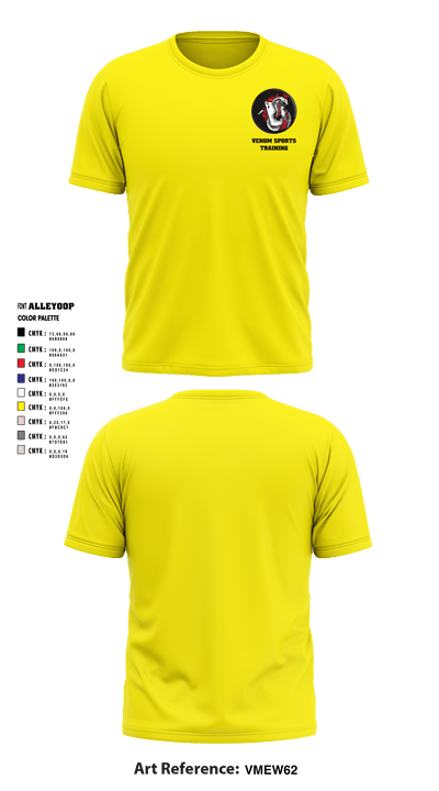 Venom Sports Training 59845358 Short Sleeve Performance Shirt - 6 (1)