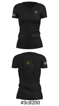 RI Counterdrug 89793472 Women's Short Sleeve V-neck Shirt - 16