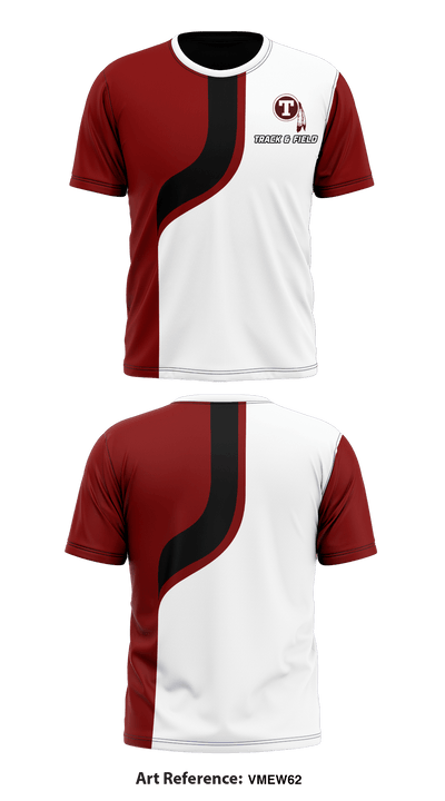 Tonawanda Track & Field 2972820 Short Sleeve Shooting Shirt - 1