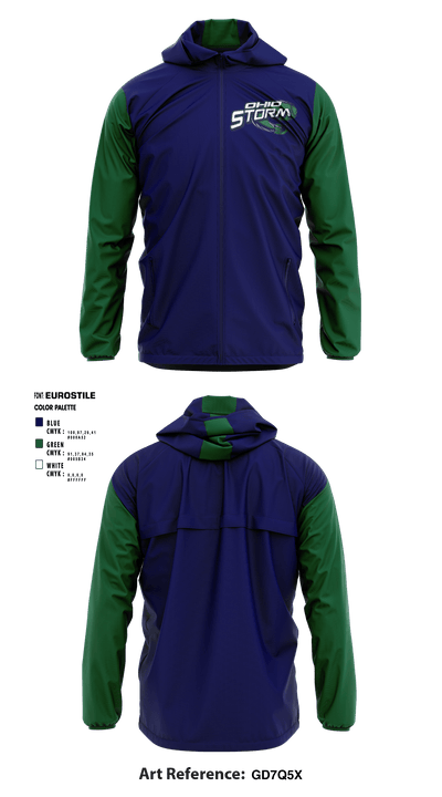 Ohio Storm 23317525 Windbreaker - 1