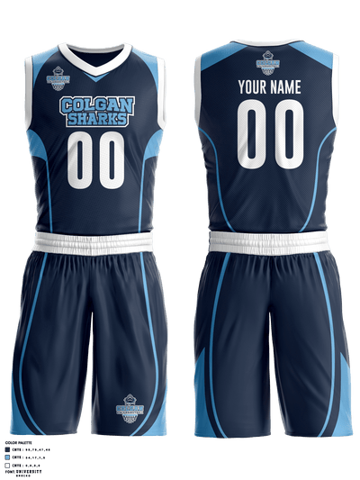 Colgan HS Basketball 2847060 Basketball Uniform - 1