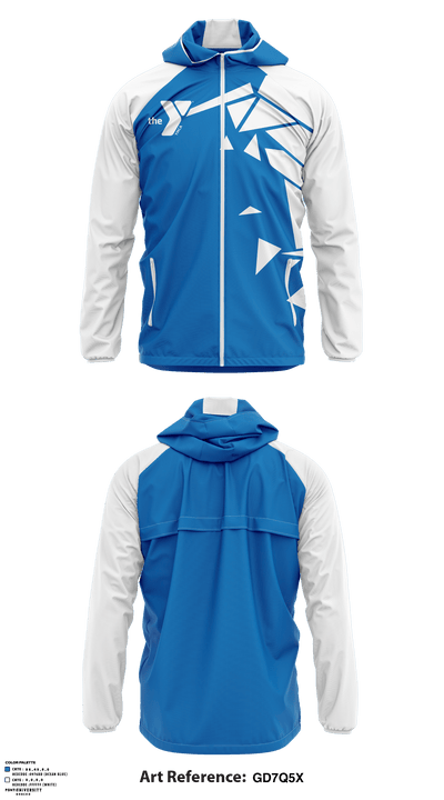 Youth Sports Henderson Family YMCA 9598694 Windbreaker - 2