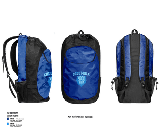 Gear Bag, Columbia University Softball, Softball, Teamtime, Team time, sublimation, custom sports apparel, team uniforms, spirit wear, spiritwear, sports uniforms, custom shirts, team store, custom team store, fundraiser sports, apparel fundraiser