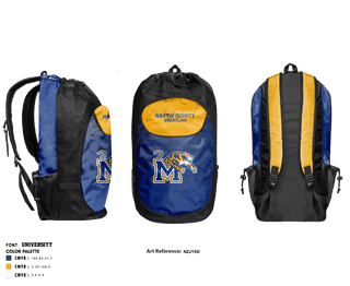 Gear Bag, Martin County High School Wrestling, Wrestling, Teamtime, Team time, sublimation, custom sports apparel, team uniforms, spirit wear, spiritwear, sports uniforms, custom shirts, team store, custom team store, fundraiser sports, apparel fundraiser