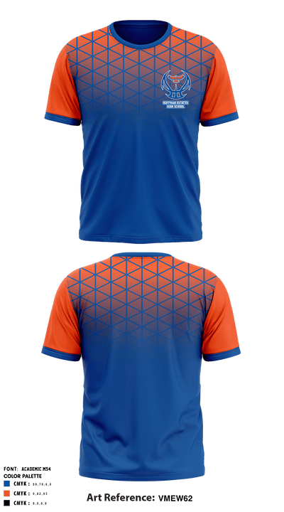 Hoffman Estates High School Basketball 79753309 Short Sleeve Shooting Shirt - 1