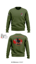 B Troop 6-6 CAV 27154728 Crew Neck Sweatshirt - 4