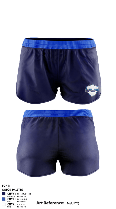 TEAM MVP SPORTS 80405178 Women's Shorts - 1