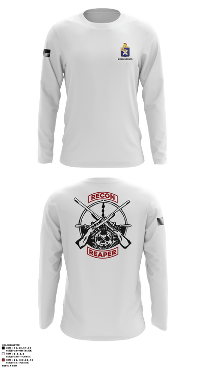 1-32IN Scouts 39715808 Long Sleeve Performance Shirt - 2